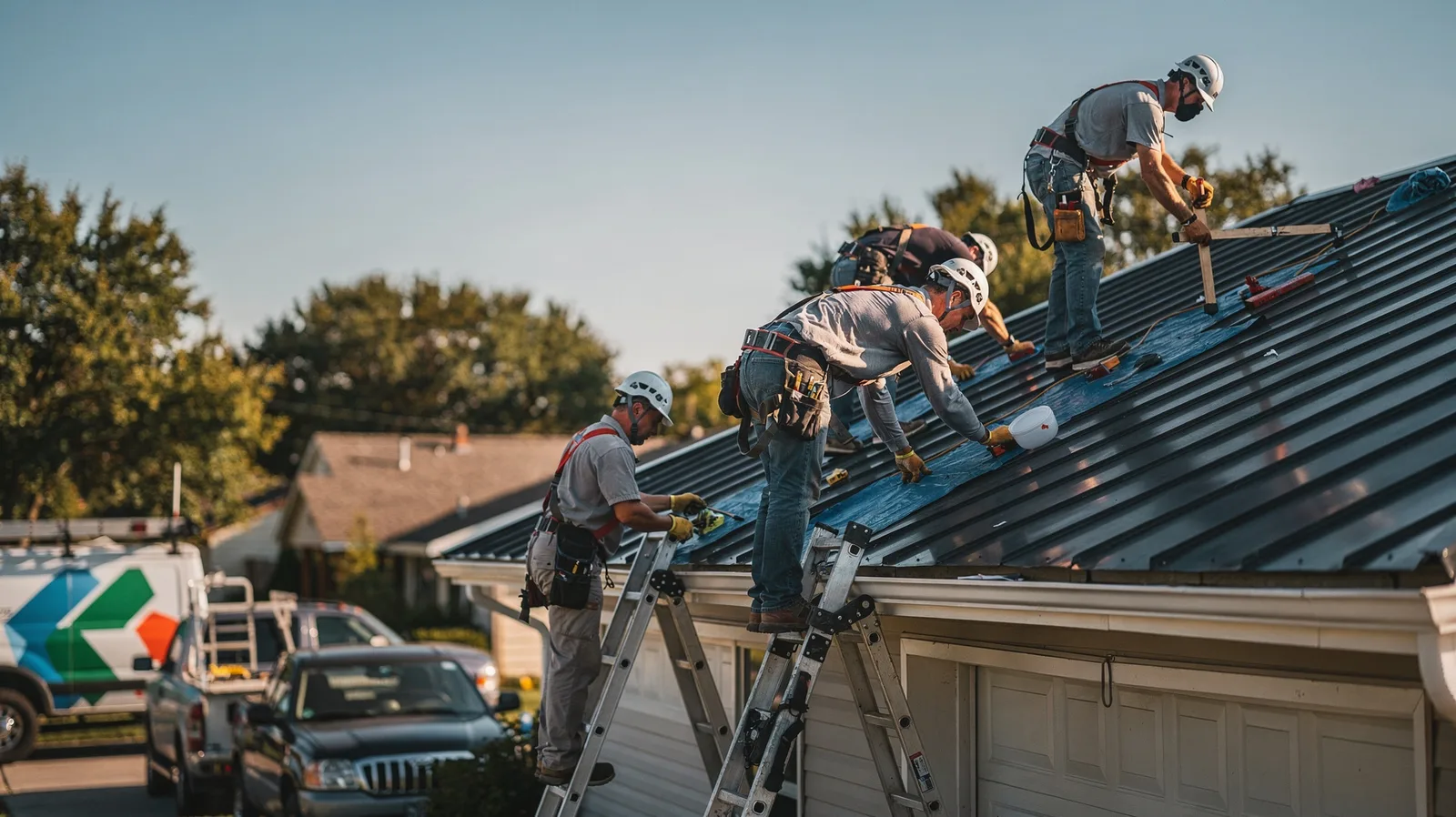 Metal Roof Installation in Riverview, MI near me